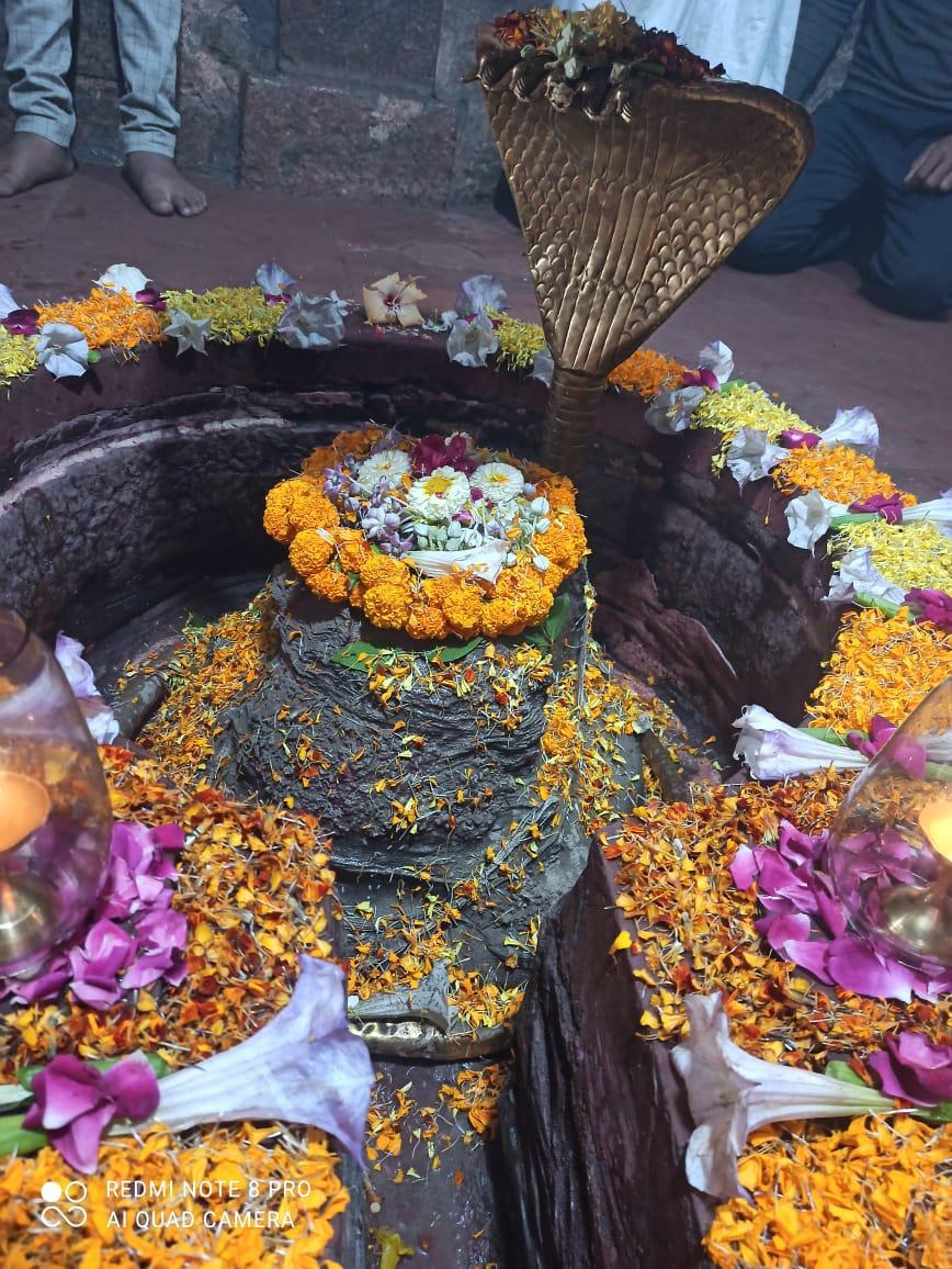Evening aarti ceremony at Trimbakeshwar